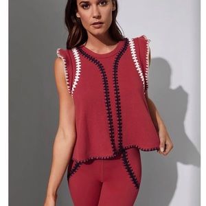 Carbon 38 flutter ruffle top